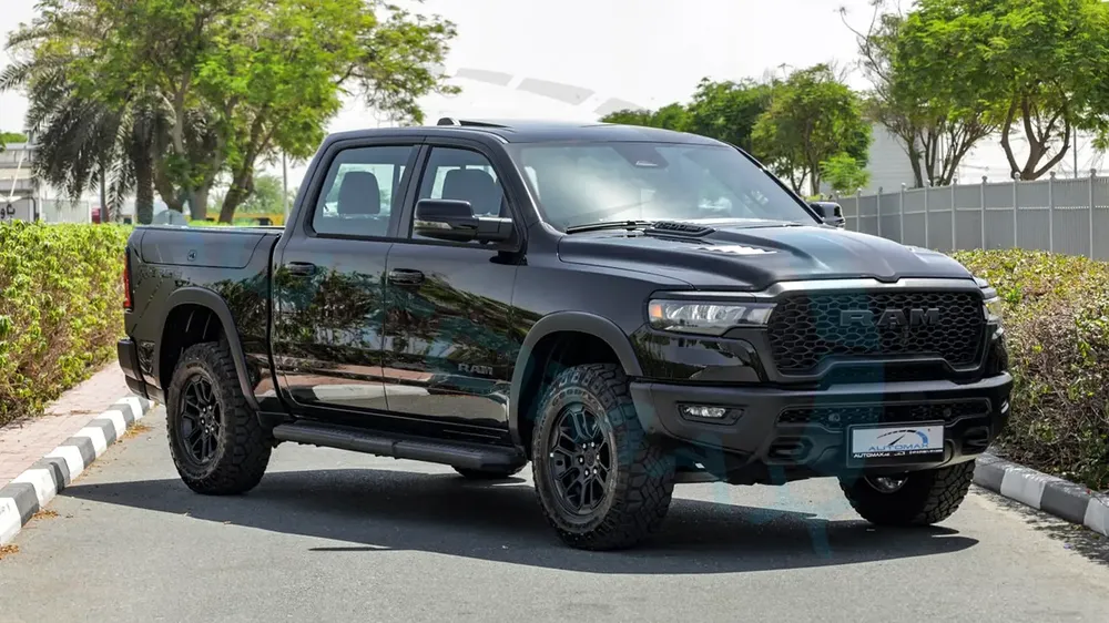 ( BEDLINER , RAMBOX , For Export ) 2026 RAM 1500 REBEL 4X4 3.0TT HURRICANE GCC 0Km - Image 4