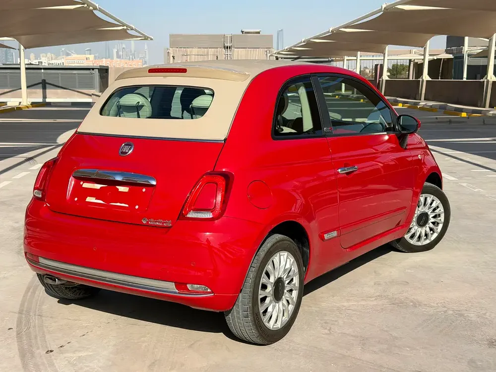 2020 FIAT 500 CONVERTIBLE  | GCC SPECS | FULL SERVICE HISTORY | NO ACCIDENTS | ORIGINAL PAINT - Image 4