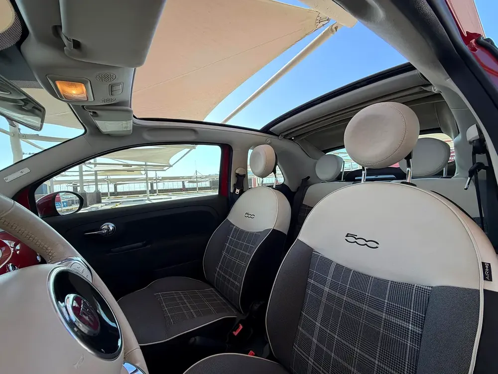 2020 FIAT 500 CONVERTIBLE  | GCC SPECS | FULL SERVICE HISTORY | NO ACCIDENTS | ORIGINAL PAINT - Image 8
