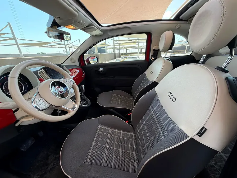2020 FIAT 500 CONVERTIBLE  | GCC SPECS | FULL SERVICE HISTORY | NO ACCIDENTS | ORIGINAL PAINT - Image 9