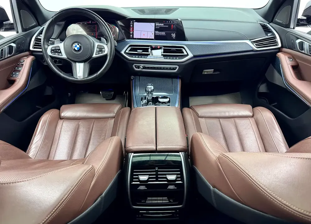 2021 BMW X5 xDrive40i M-Sport Hamann Kit, BMW Warranty, BMW Service History, GCC - Image 7