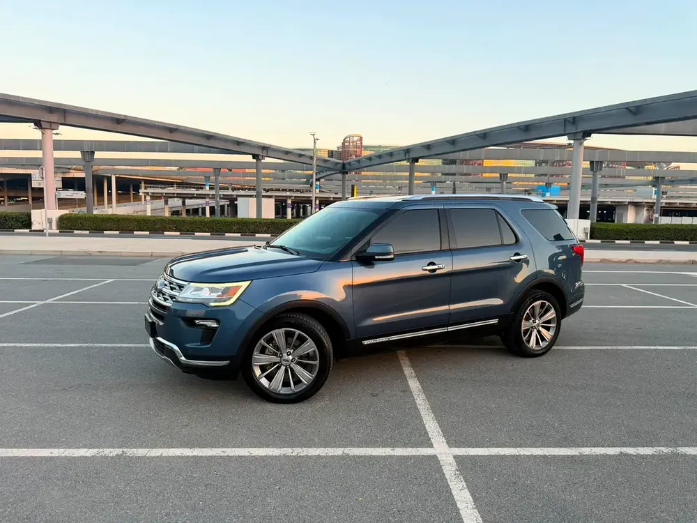 Under Warranty / Service Contract / FSH | Ford Explorer Limited 2018 GCC Specifications (2 Keys) - Image 4
