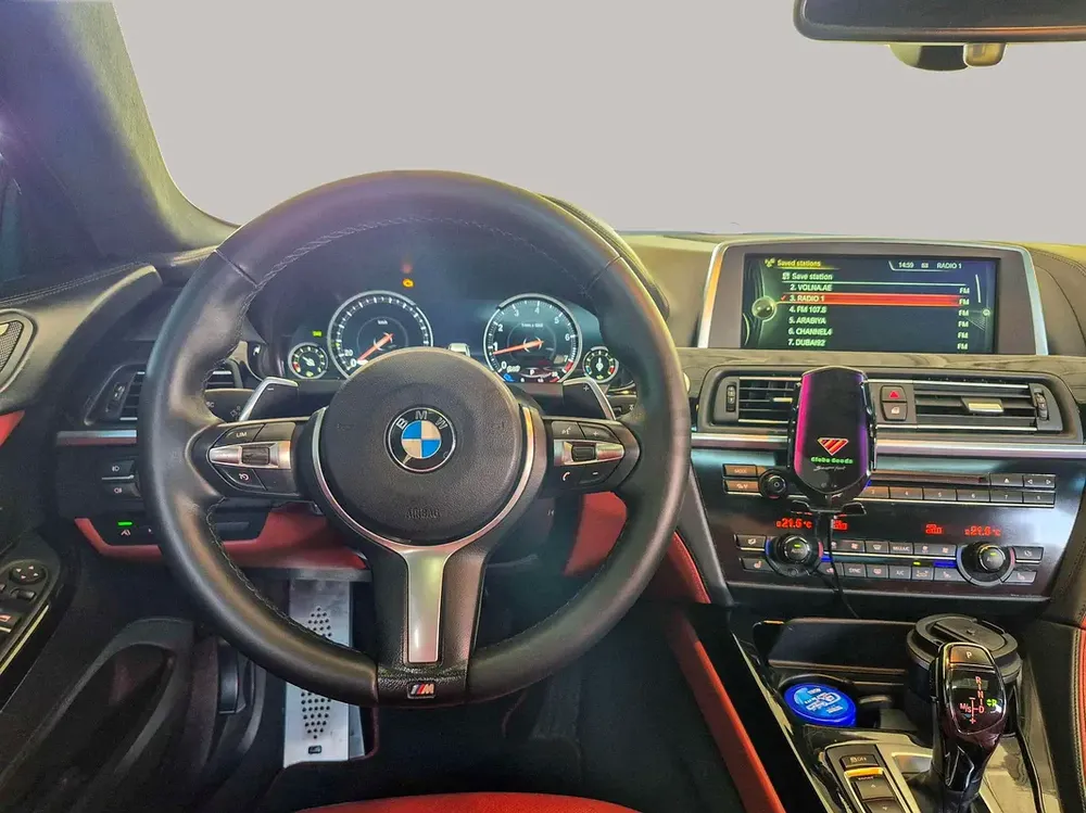 AED 4318/month | 2015 BMW 6-Series 650i | GCC Specs | Ref#445456 - Image 10