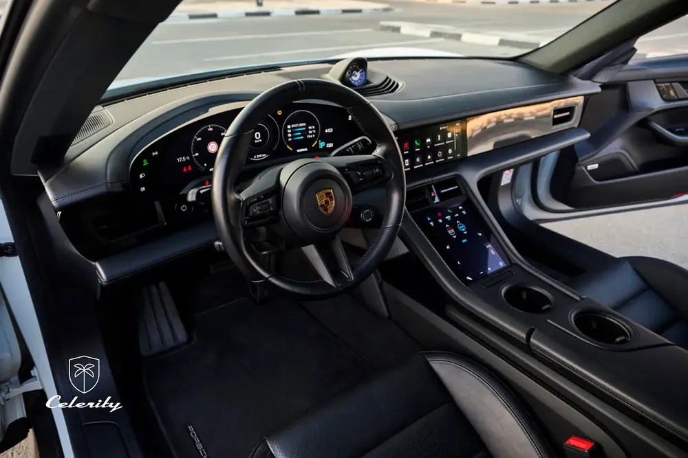 Porsche Taycan | Performance Battery Plus | PTS Carrara White Metallic | Porsche AG Werkswagen - Image 6