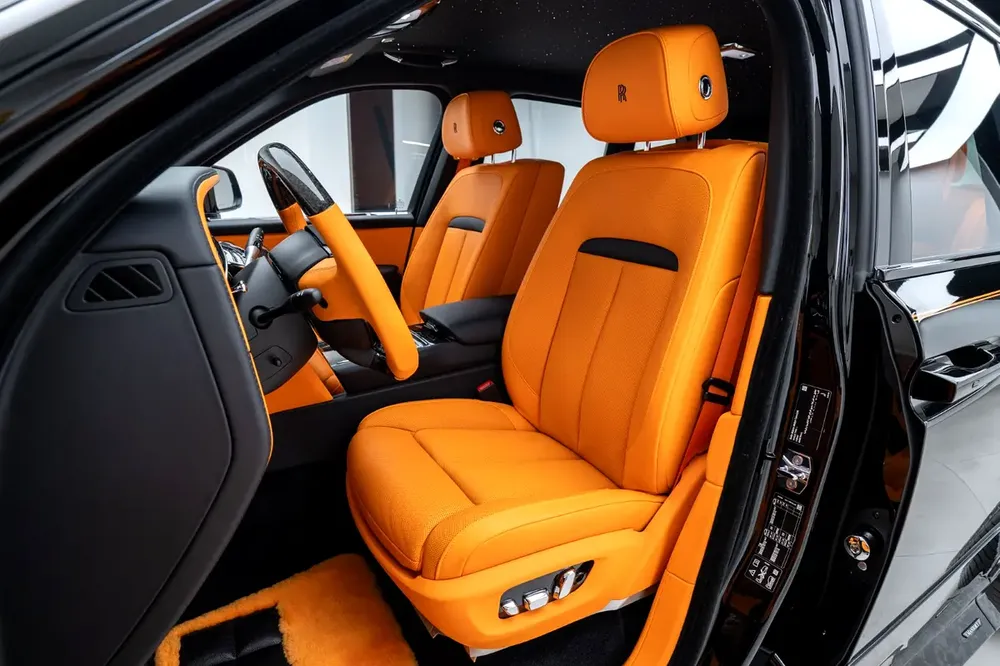 2026 ROLLS ROYCE CULLINAN BY MANSORY | GCC | WARRANTY  SERVICE | FULL CARBON - Image 12