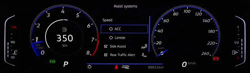 AED 1,497 EMi at 0% DP | Volkswagen T-ROC R-Line ( 2023 Model ) in Blue Color GCC Specs - Image 13