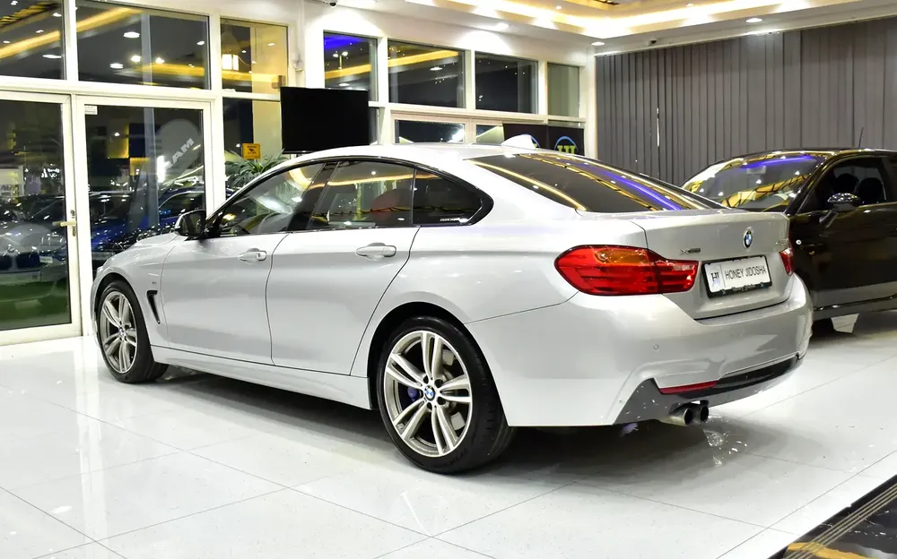 EXCELLENT DEAL for our BMW 435d GranCoupe M-Kit xDrive ( 2016 Model ) in Silver Color Korean Specs - Image 7