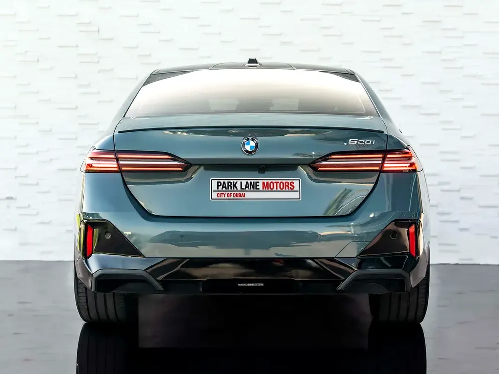 0% DOWN PAYMENT! | 520i M SPORT | 10 DAYS TO BEAT THE SURGE | WARRANTY + SERVICE | GCC SPEC - Image 4