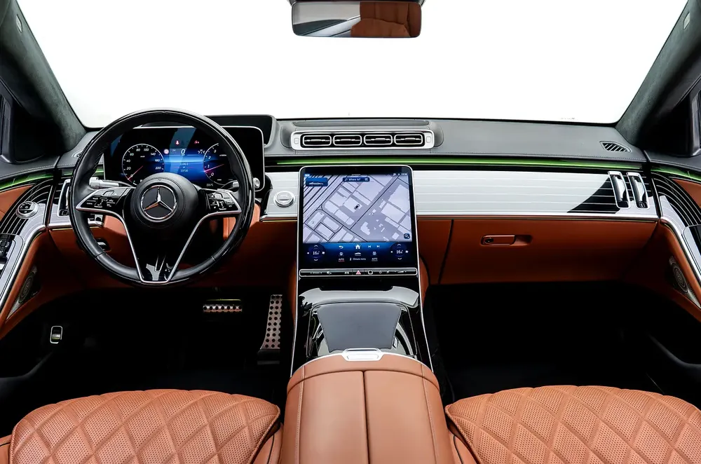 2024 Mercedes-Benz S-Class 580L, AMG, 4 MATIC, Gargash Warranty, GCC, Very Low KMS, Top Options, Exc - Image 10