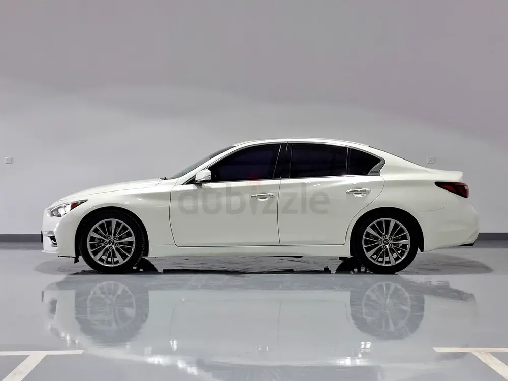 AED 1246/month | 2022 Infiniti Q50  | GCC Specs | Ref#427990 - Image 4