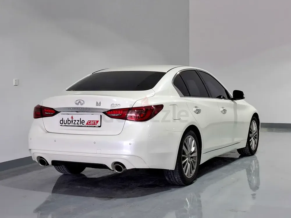 AED 1246/month | 2022 Infiniti Q50  | GCC Specs | Ref#427990 - Image 5