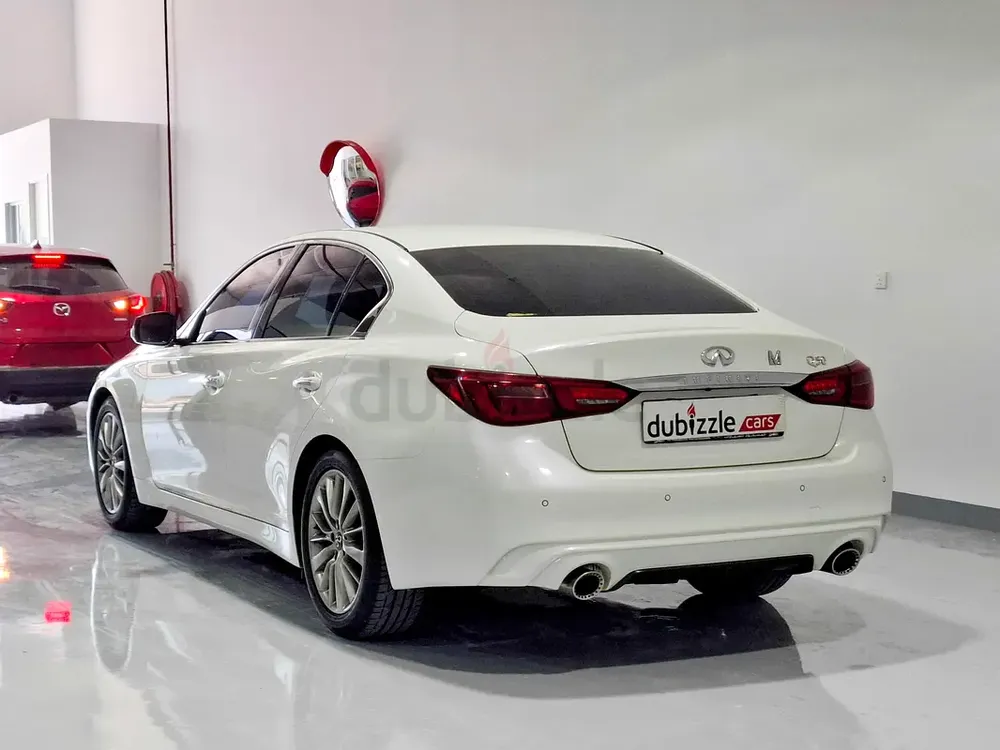 AED 1246/month | 2022 Infiniti Q50  | GCC Specs | Ref#427990 - Image 7