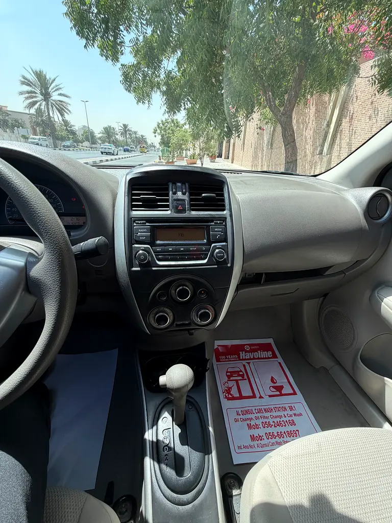 Nissan Sunny 2019, GCC, Full Option, Accident Free, Original Paint, Service History, 151000 KMs. - Image 12
