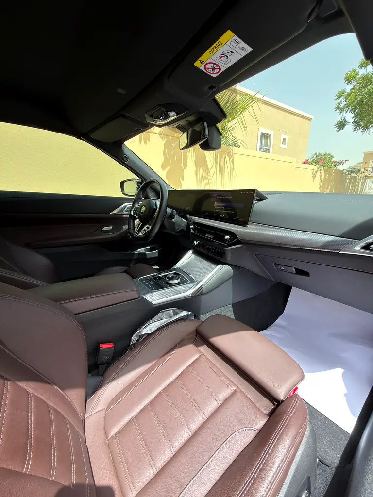 2025 BMW 430i Convertible | GCC Specs | 5 Years Agency + Warranty | No Accidents | No Paint - Image 10