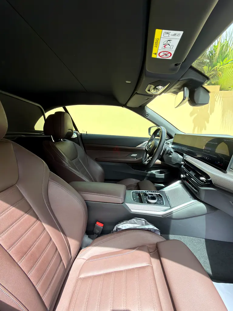 2025 BMW 430i Convertible | GCC Specs | 5 Years Agency + Warranty | No Accidents | No Paint - Image 9
