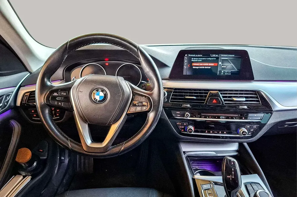 AED 1444/month | 2020 BMW 5-Series 520i | GCC Specs | Ref#419866 - Image 10