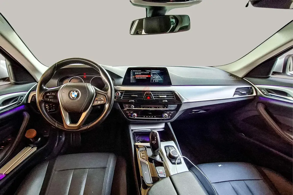 AED 1444/month | 2020 BMW 5-Series 520i | GCC Specs | Ref#419866 - Image 9