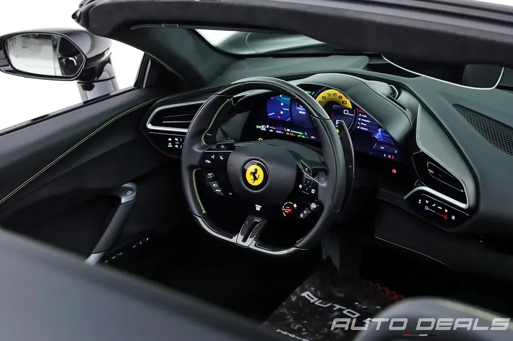 2024 Ferrari 296 GTS | GCC | Service Contract | Hybrid V6 Supercar | Like-New Condition | 3.0L V6 - Image 14