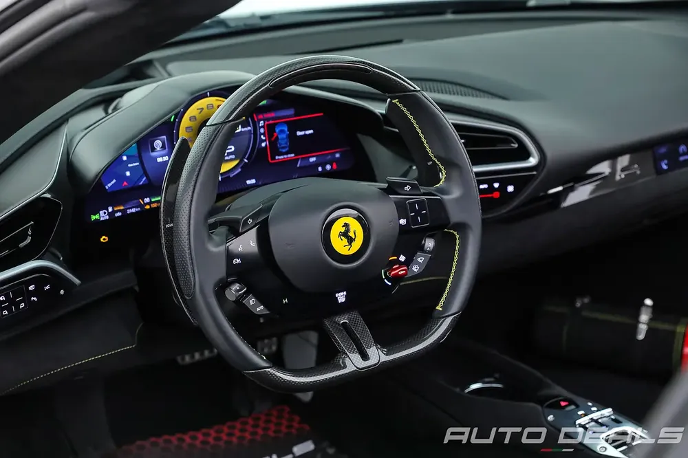 2024 Ferrari 296 GTS | GCC | Service Contract | Hybrid V6 Supercar | Like-New Condition | 3.0L V6 - Image 15