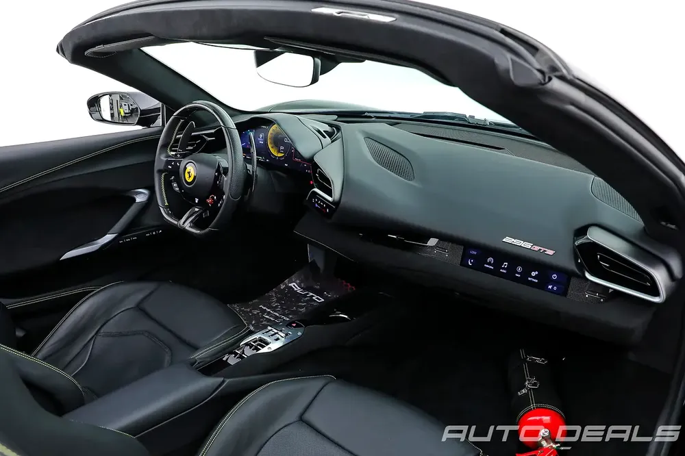 2024 Ferrari 296 GTS | GCC | Service Contract | Hybrid V6 Supercar | Like-New Condition | 3.0L V6 - Image 16