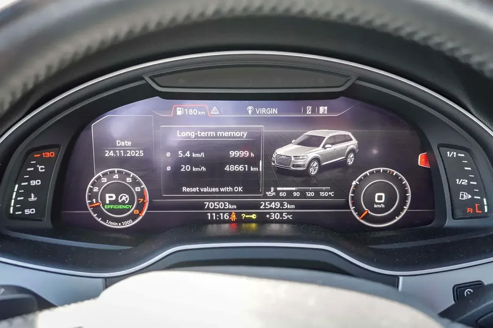 AED 1807/month | 2016 Audi Q7 45 TFSI Quattro | GCC Specs | Ref#399230 - Image 18