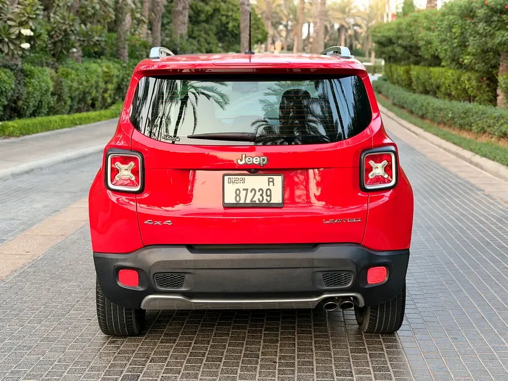 Jeep Renegade Limited Full Option 2015 Low Mileage Red In Excellent Condition - Image 10