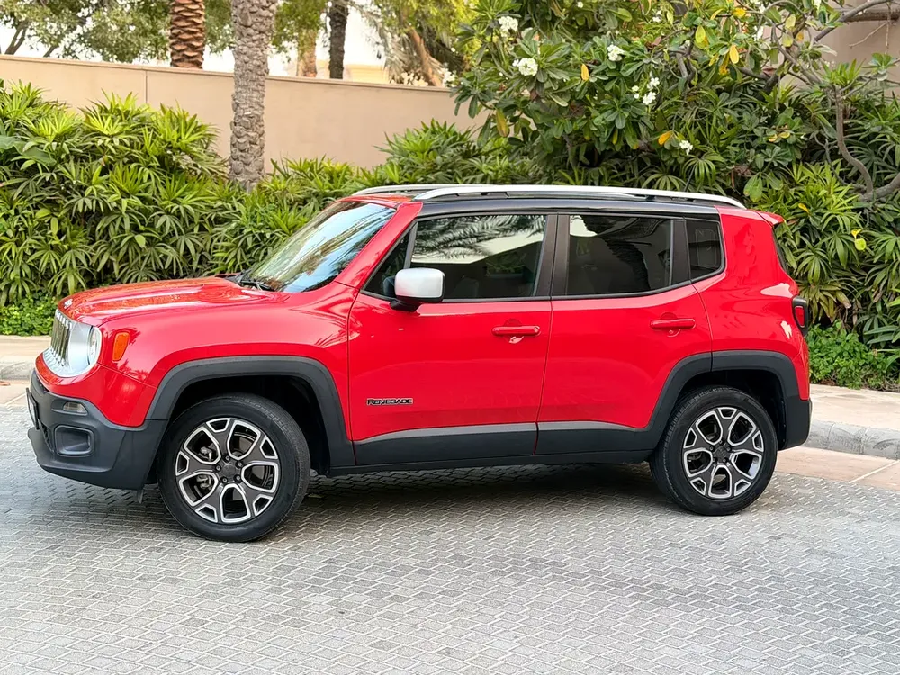 Jeep Renegade Limited Full Option 2015 Low Mileage Red In Excellent Condition - Image 11