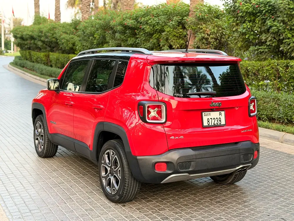 Jeep Renegade Limited Full Option 2015 Low Mileage Red In Excellent Condition - Image 8