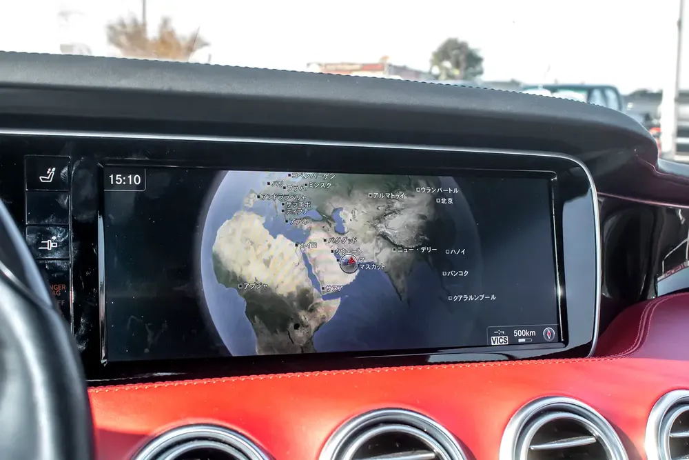 2017 - BENZ S550 CONVERTIBLE – FRESH JAPANES IMPORT - | Only 35,000 KM | Full Option - Image 13