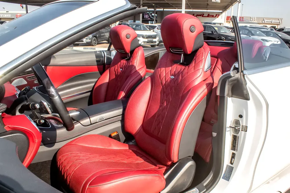 2017 - BENZ S550 CONVERTIBLE – FRESH JAPANES IMPORT - | Only 35,000 KM | Full Option - Image 17