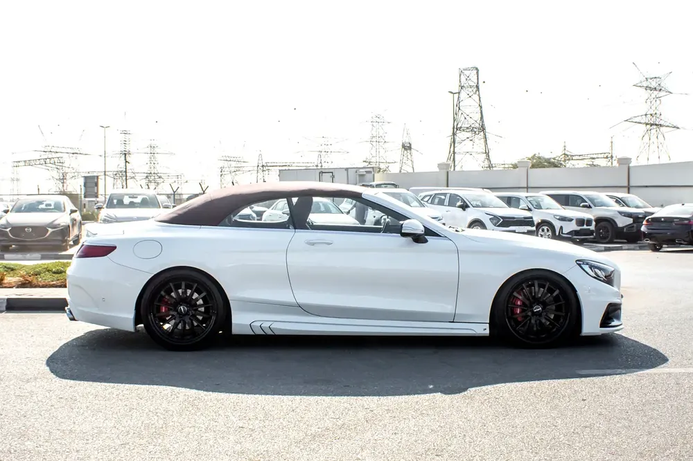 2017 - BENZ S550 CONVERTIBLE – FRESH JAPANES IMPORT - | Only 35,000 KM | Full Option - Image 4