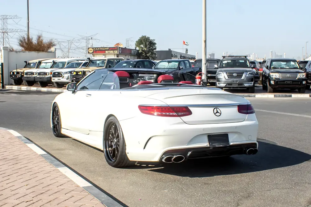2017 - BENZ S550 CONVERTIBLE – FRESH JAPANES IMPORT - | Only 35,000 KM | Full Option - Image 6
