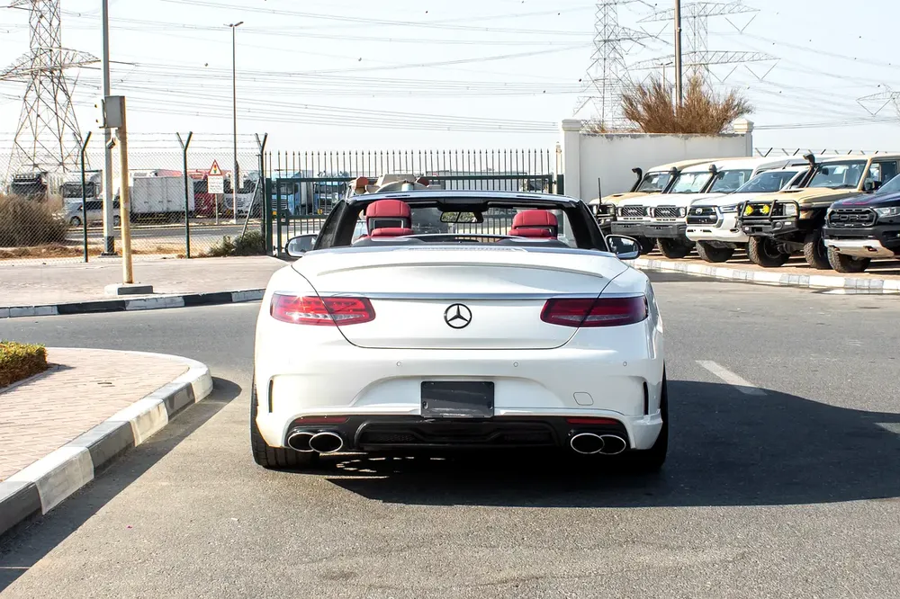2017 - BENZ S550 CONVERTIBLE – FRESH JAPANES IMPORT - | Only 35,000 KM | Full Option - Image 7