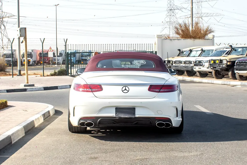 2017 - BENZ S550 CONVERTIBLE – FRESH JAPANES IMPORT - | Only 35,000 KM | Full Option - Image 8