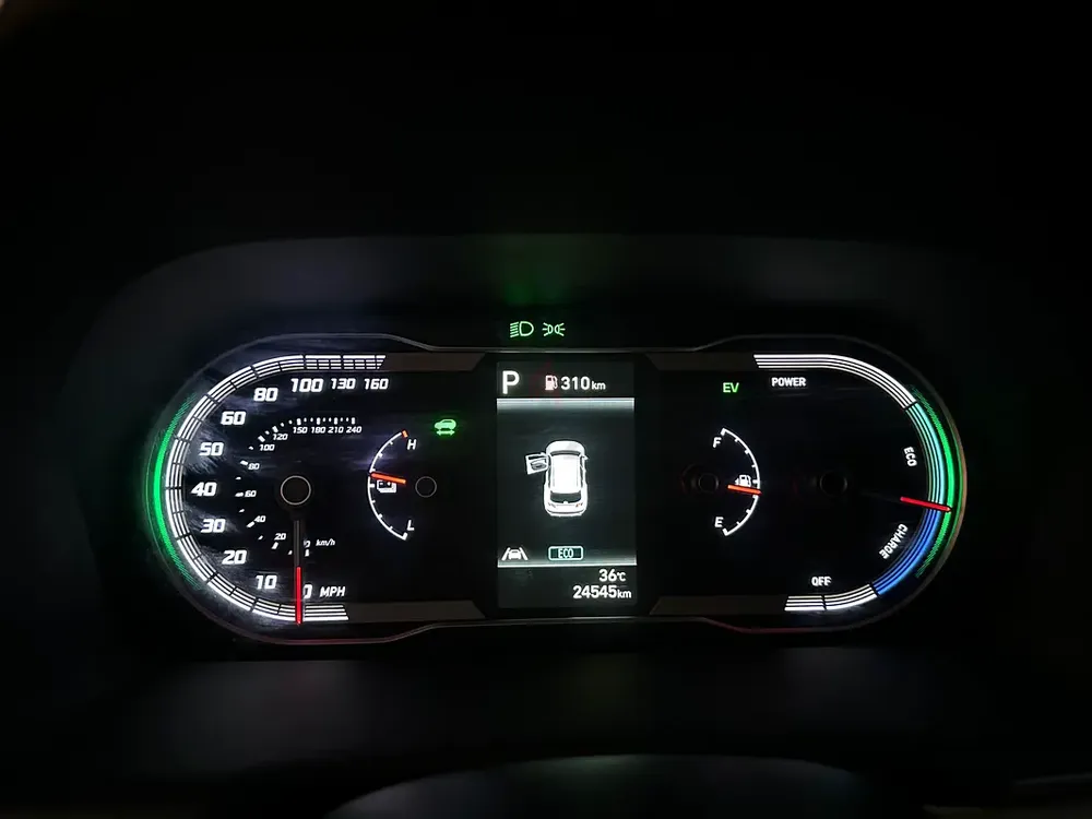 Hundai Tucson Hybrid Blue 2022 AWD 1.6 L  (USA specs) - Image 4