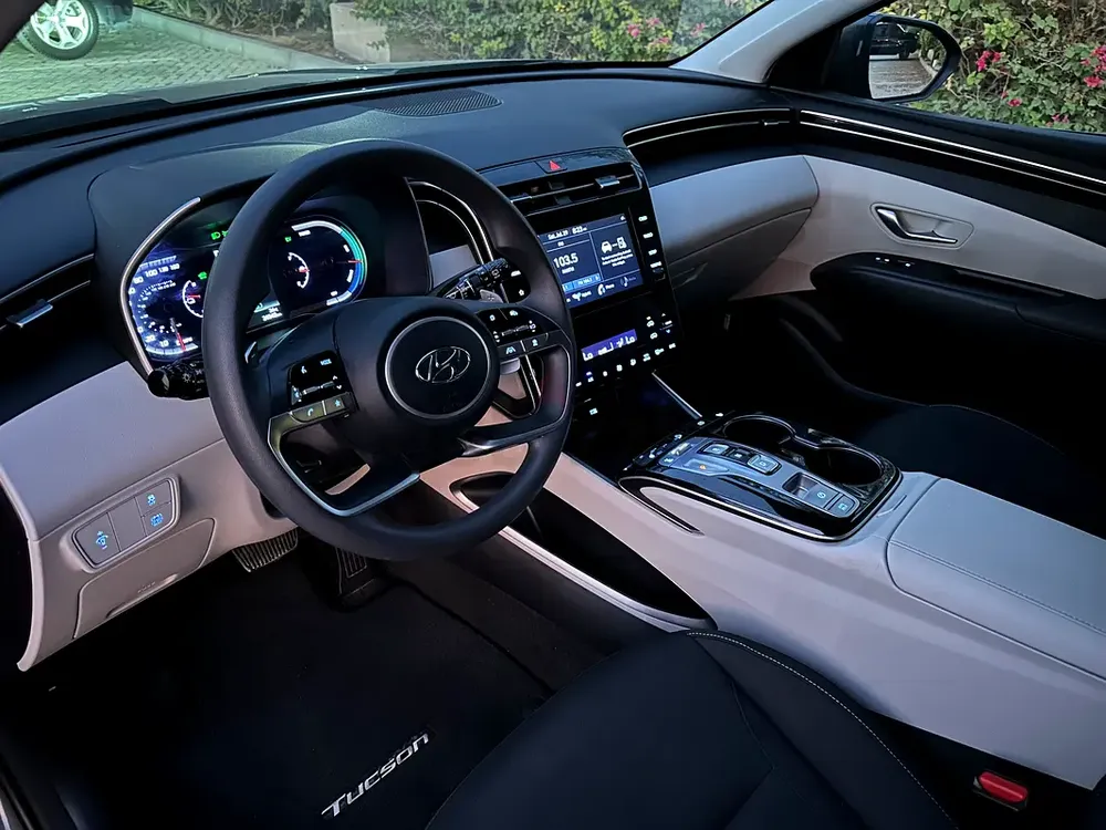 Hundai Tucson Hybrid Blue 2022 AWD 1.6 L  (USA specs) - Image 5