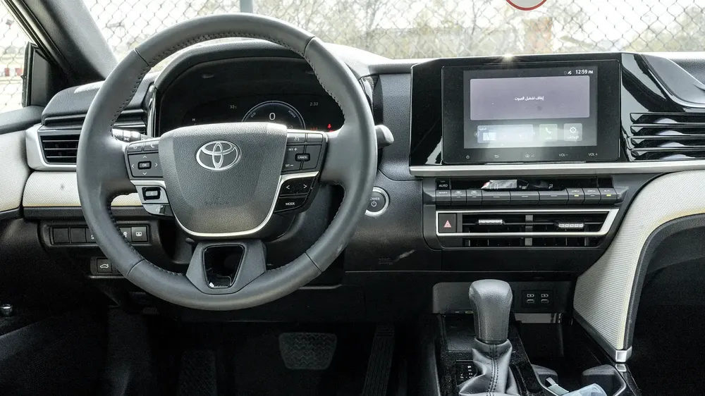 2026 Toyota Camry E-plus 2.5L Hybrid (Black-Beige) - Image 14