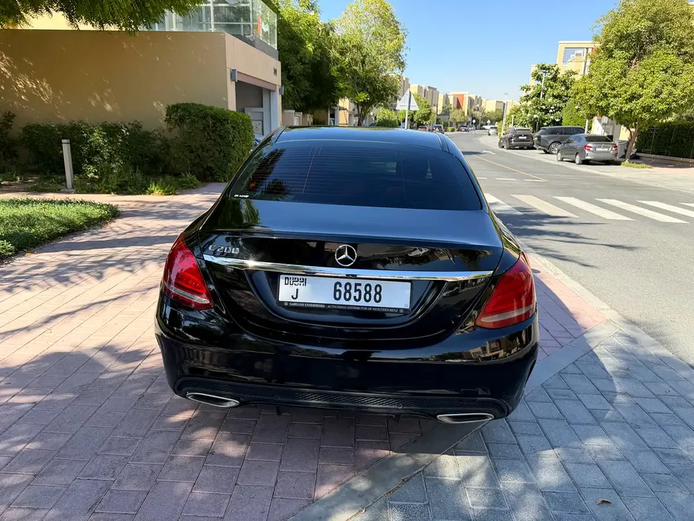 2016 Mercedes-Benz C-Class C200 | GCC Specs | Low Mileage - Image 6