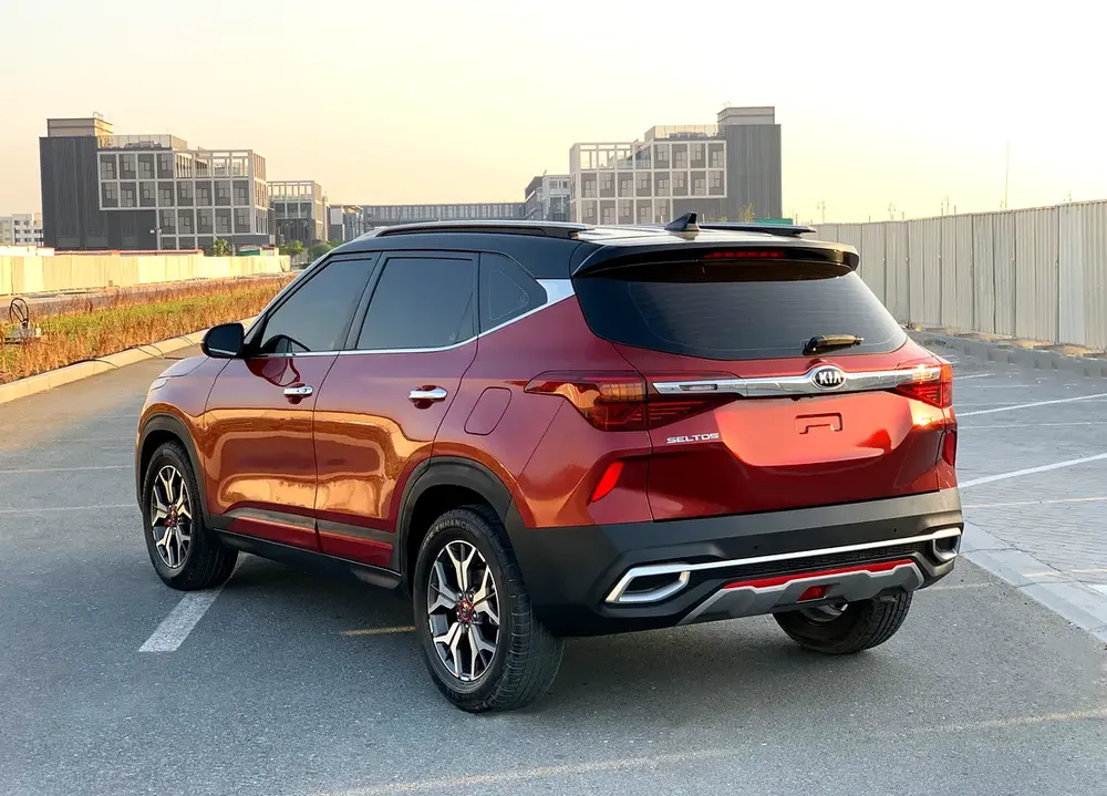 AED 780 - Monthly without down payment | 2020 Seltos GT | GCC Specs | 1.5L 4 cyl Turbo engine - Image 4
