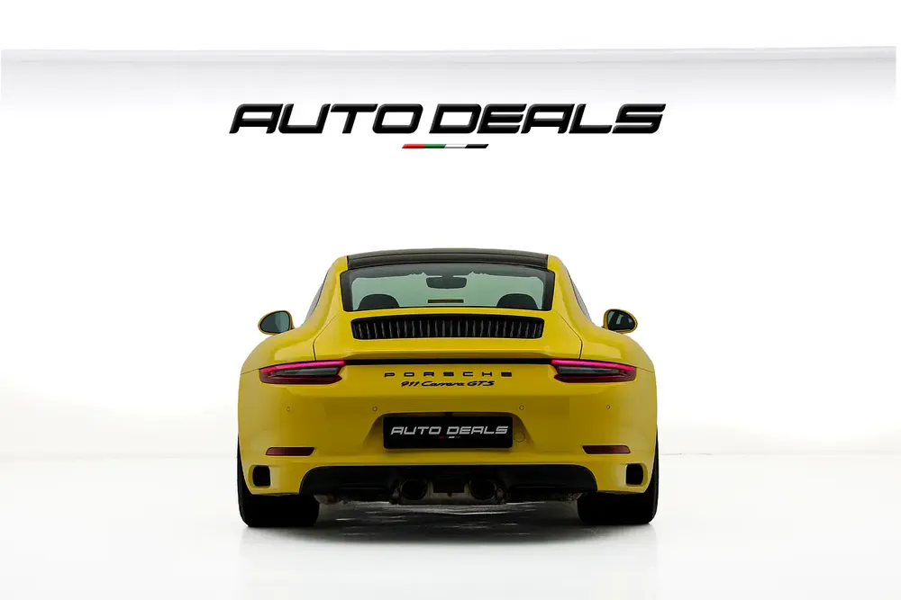 2018 Porsche 911 Carrera GTS Coupe | GCC Specs | Well Maintained | Clean Interior & Exterior - Image 4