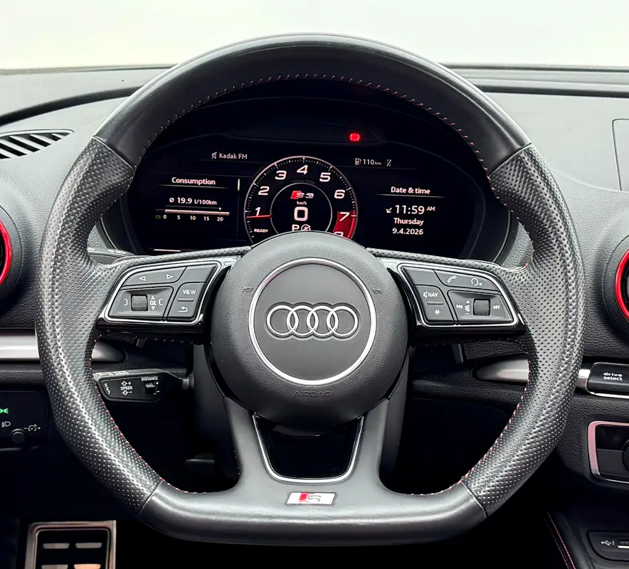2018 Audi S3 Quattro, Full Audi Service History, Excellent Condition, GCC - Image 7
