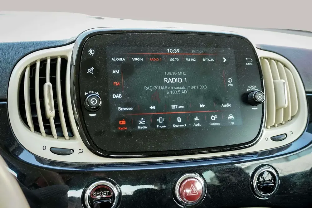 AED 684/month | 2023 Fiat 500 Dolcevita | GCC Specs | Ref#395707 - Image 15