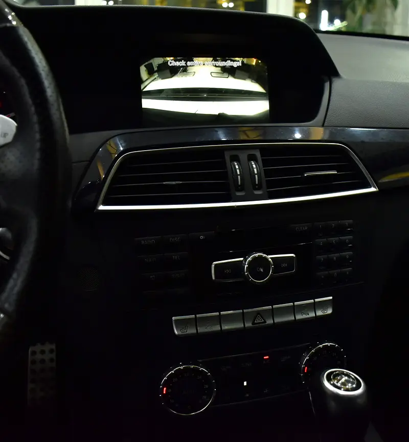 EXCELLENT DEAL for our Mercedes Benz C63 AMG ( 2013 Model ) in Black Color GCC Specs - Image 16