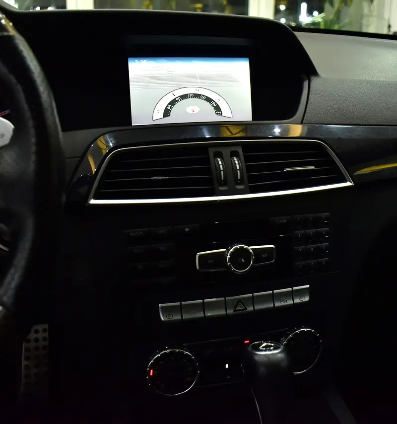 EXCELLENT DEAL for our Mercedes Benz C63 AMG ( 2013 Model ) in Black Color GCC Specs - Image 17