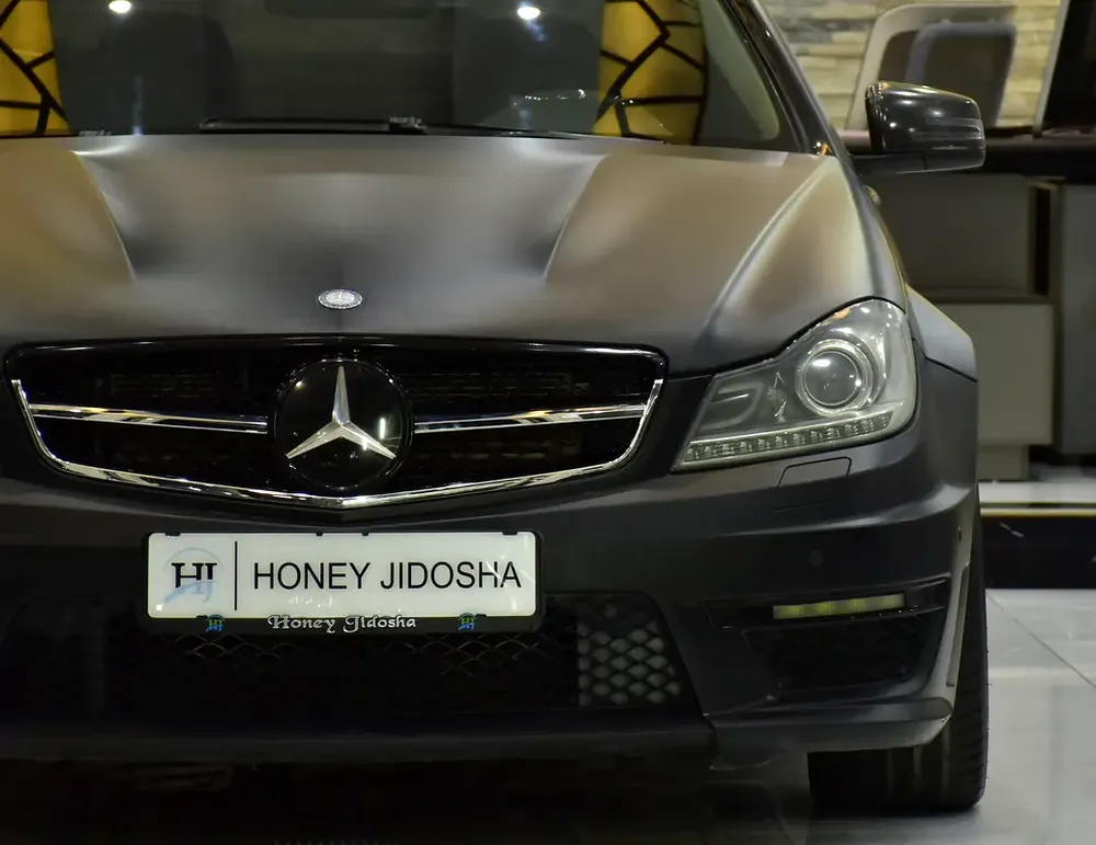 EXCELLENT DEAL for our Mercedes Benz C63 AMG ( 2013 Model ) in Black Color GCC Specs - Image 4