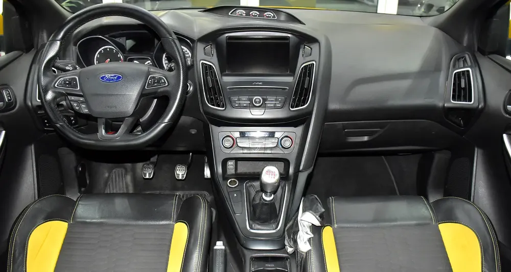 EXCELLENT DEAL for our Ford Focus ST ( 2016 Model ) in Yellow Color GCC Specs - Image 11