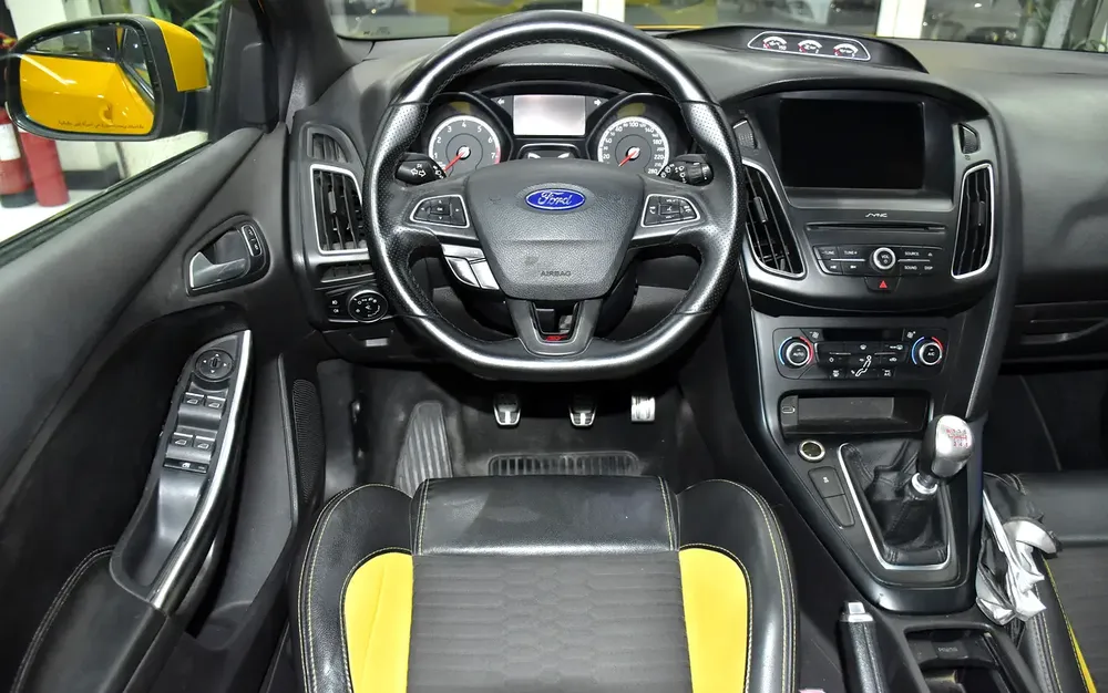 EXCELLENT DEAL for our Ford Focus ST ( 2016 Model ) in Yellow Color GCC Specs - Image 12
