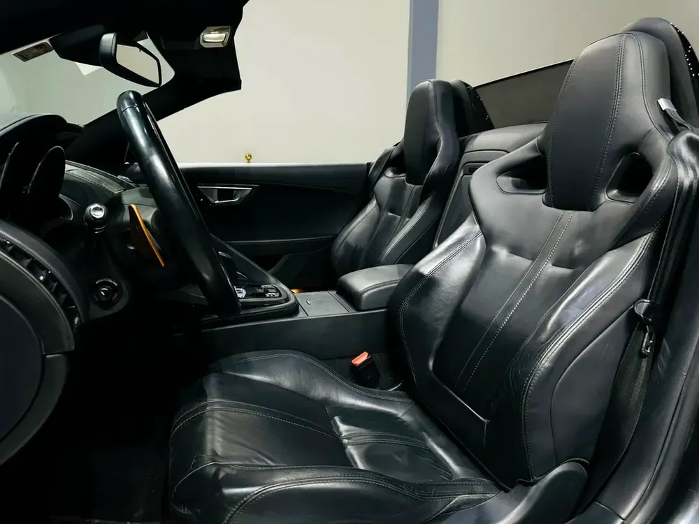 JAGUAR F-TYPE S V8 SUPERCHARGED 575HP 2015 ORIGINAL PAINT FULL SERVICE HISTORY AGENCY - Image 13