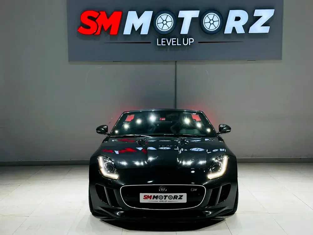 JAGUAR F-TYPE S V8 SUPERCHARGED 575HP 2015 ORIGINAL PAINT FULL SERVICE HISTORY AGENCY - Image 5