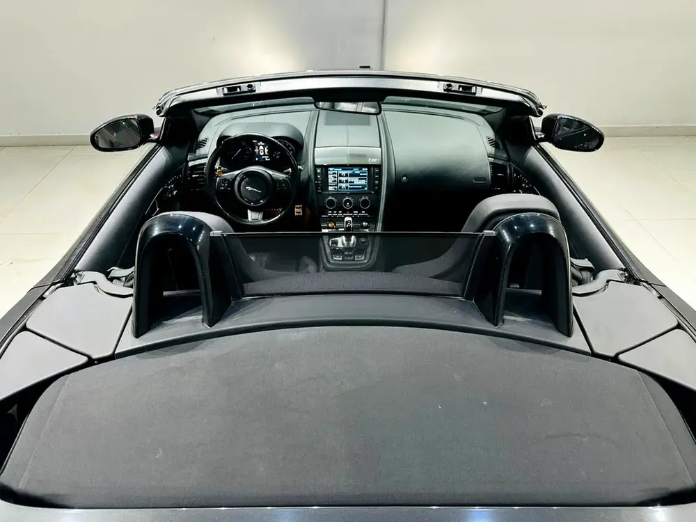 JAGUAR F-TYPE S V8 SUPERCHARGED 575HP 2015 ORIGINAL PAINT FULL SERVICE HISTORY AGENCY - Image 7